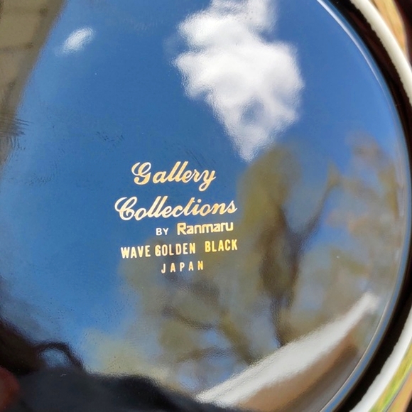 Wave Golden Black Bowls Gallery Collections by Ranmaru - Picture 7 of 8